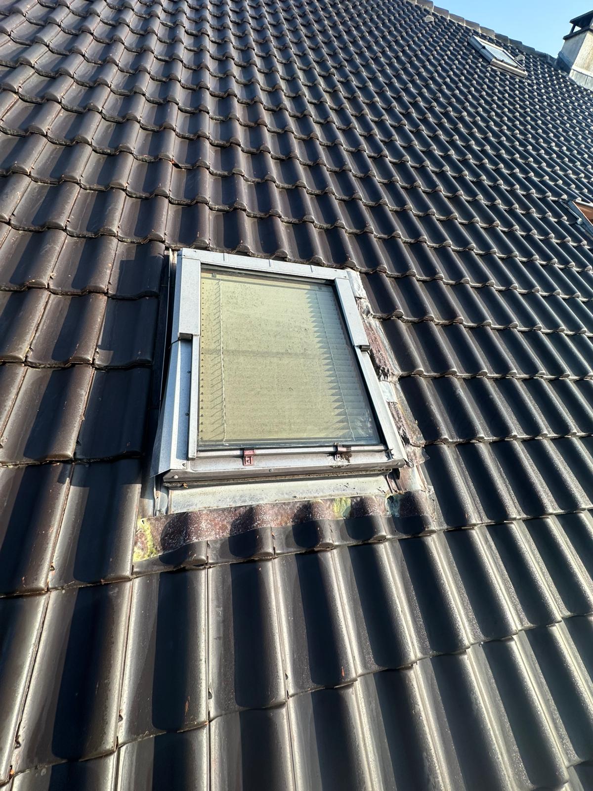 Avant les travaux de pose de vélux